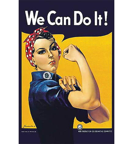 Rosie The Riveter Poster