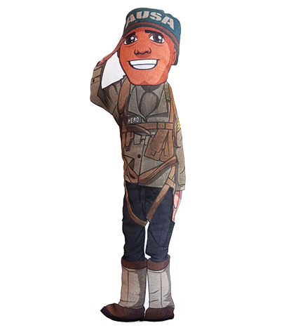 Sgt. Hero Pillow