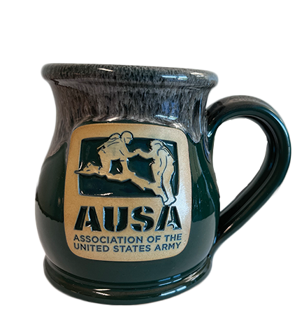 AUSA Pottery Mugs with New Logo Design