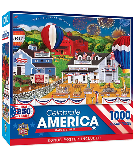 Celebrate America - Stars & Stripes Puzzle