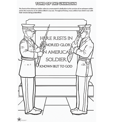 United States Armed Forces Coloring Book