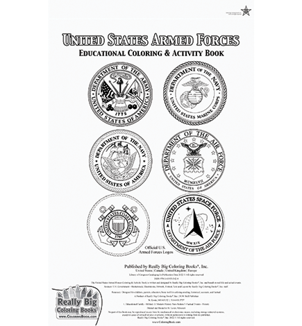United States Armed Forces Coloring Book
