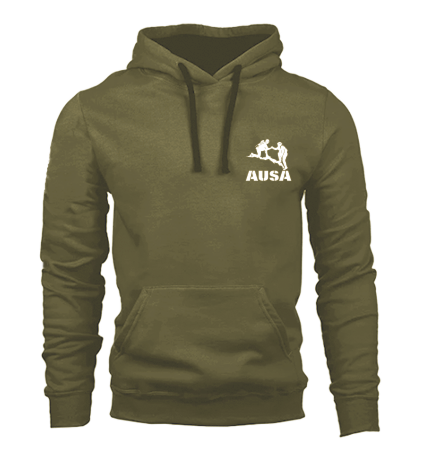 District Hoodie - Olive Green
