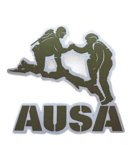 AUSA Iron on Patch ― New Logo Design
