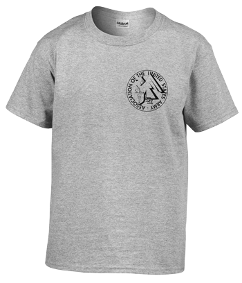 Childs Gray T-shirt with AUSA Emblem