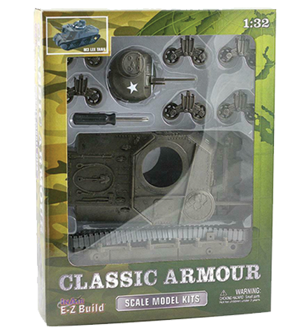 Classic Armour Sherman Tank Model Kit